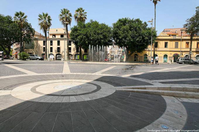Oristano Piazza Roma - Sardinia