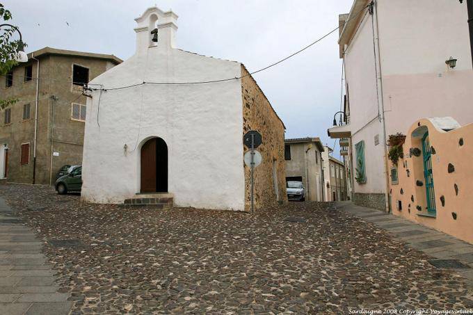 Orosei, small church in the city - Sardinia