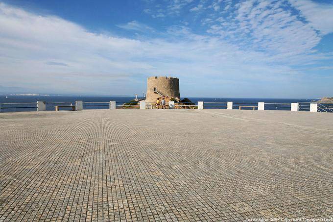 View from the esplanade of the Longosardo turn, Santa Teresa di Gallura - Sardinia