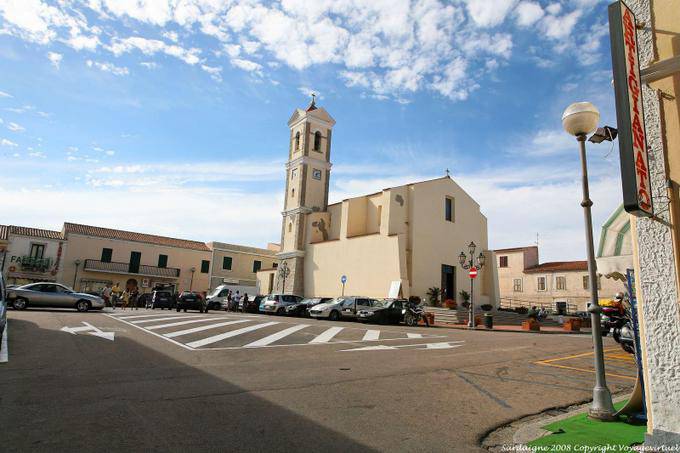 Santa Teresa di Gallura, Piazza San Vittorio - Sardinia