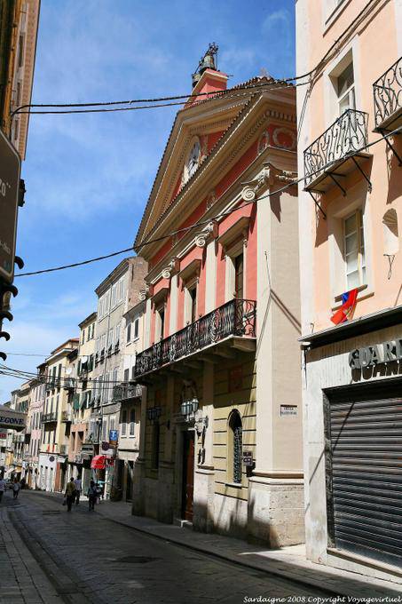 Sassari, Corso Vittorio Emanuele II, Palazzo Civico - Sardinia