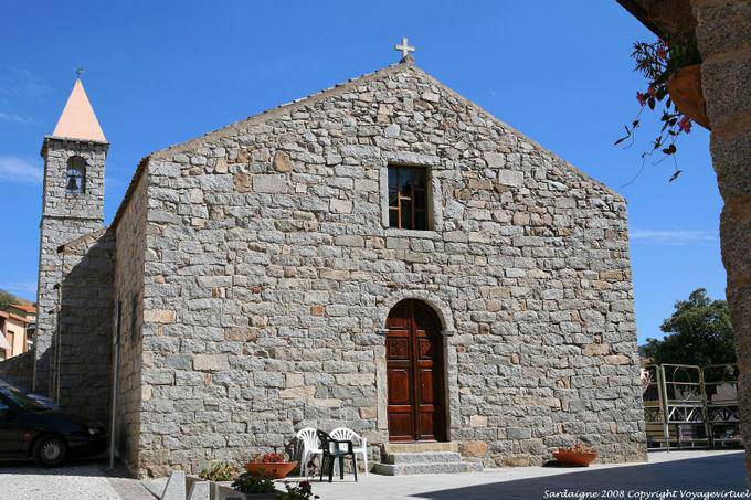 Trinita Agultu, to the back of the Chiesa Ss. Trinita - Sardinia