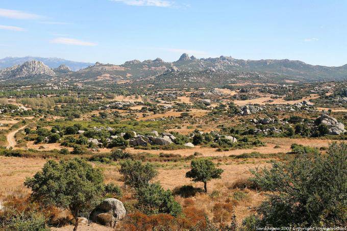 Valle della Luna, panorama, Aggius - Sardinia