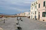 Alghero, bastioni Cristoforo Colombo, Sardinia.