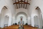 Arzachena, Chiesa Santa Lucia, inner simplicity, Sardinia.