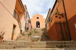 Arzachena, church Santa Lucia, Sardinia.
