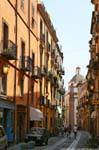 Bosa, Corso Vittorio Emanuele II,, Sardinia.