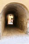 Bosa, passing in via Chassusolo, Sardinia.