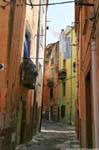 Bosa, Vicolo della Scuda, Sardinia.