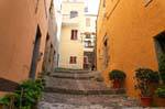 Stairs to climb, Castelsardo, Centro Storico, Sardinia.