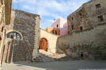 Castelsardo, Centro Storico via the Scaletta, Sardinia.