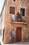 Cossoine mural old, Sardinia.