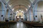 Cuglieri, Basilica of St. Mary of the Snow, the nave, Sardinia.