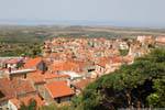 Cuglieri, landscape from the Basilica, Sardinia.