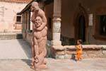 Fordongianus, sculpture trachite, extrusive igneous rock, Sardinia.