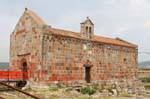 Ingurtosu, funny church, Sardinia.