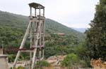Ingurtosu, Naracauli, vestiges of the Brassey laundry, industrial desolation, Sardinia.