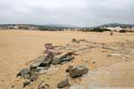 Ingurtosu, Spiaggia di Piscinas, port ruins, Sardinia.