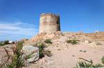 Isola Rossa, the tower, Sardinia.