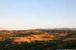 Luras, the country with the moon and the evening light, Sardinia.