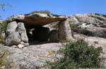 Luras, the dolmen Ciuledda, Sardinia.