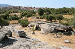 Luras, view from the Ladas dolmen, Sardinia.