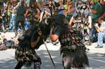 Nuoro, Festa del Redentore, Mamutzones Antigos Samugheo battle, Sardinia.