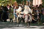 Nuoro, Festa del Redentore, sos Merdules Bezzos of Otzana, Sardinia.