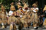 Nuoro, Festa del Redentore, vegetable traditional dress, Sardinia.