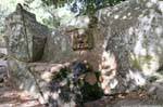 Nuoro Monte Ortobene, fountain, Sardinia.