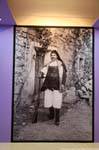 Nuoro Museum, Sardinian man with the gun, Sardinia.