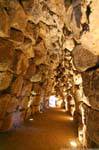 Nuraghe Santu Antine, vaulted passageway, Sardinia.