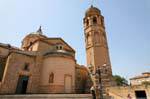 Oristano, Cathedral of Santa Maria, the dome, Sardinia.