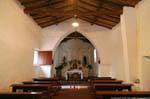 Orosei, a small church nave, Sardinia.
