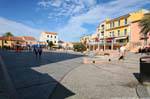 Santa Teresa di Gallura, Piazza Carlo Alberto, Sardinia.
