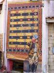 Sarule, the man with the cap, wall, Sardinia.