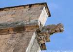 Sassari, Cathedral of San Nicola, a monster gargoyle on a buttress, Sardinia.