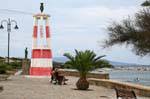 Stintino, the promenade on the seafront, Sardinia.