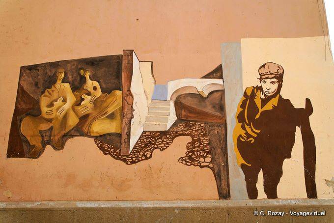 Orgosolo, Murs Murs, mixing genres - Sardinia