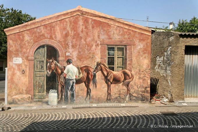 Tinnura, horse Via Nuova, sham - Sardinia