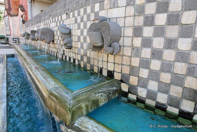 Tinnura, the fountain of the Zodiac - Sardinia