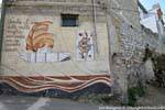 Orgosolo, the journey of a thousand miles begins with one small step, Fortunato, murals, Sardinia.