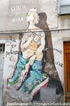 Orgosolo, Italy is naked, murals, Sardinia.