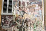 Orgosolo, hodgepodge of painting, Sardinia.