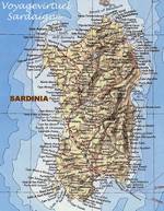 Embossed Card, Sardinia.