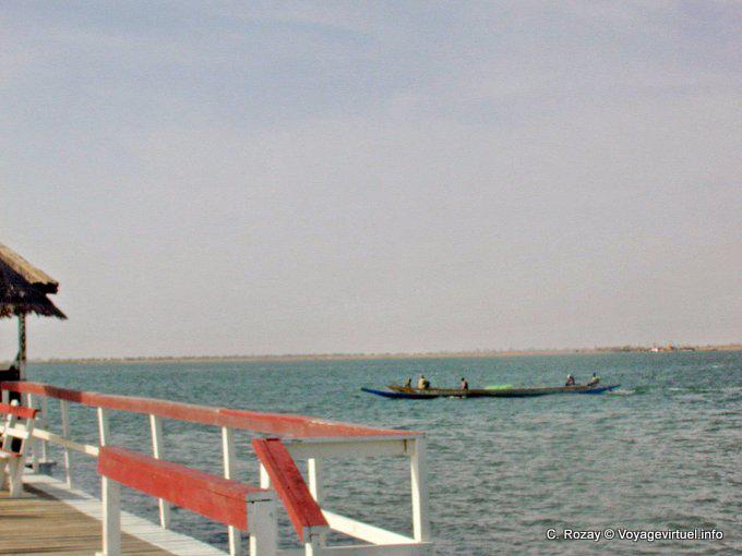 Estuary views from the pier, Foundiougne - Senegal