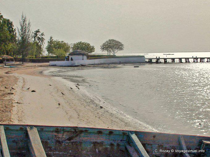 Foudiougne, light at sunset - Senegal