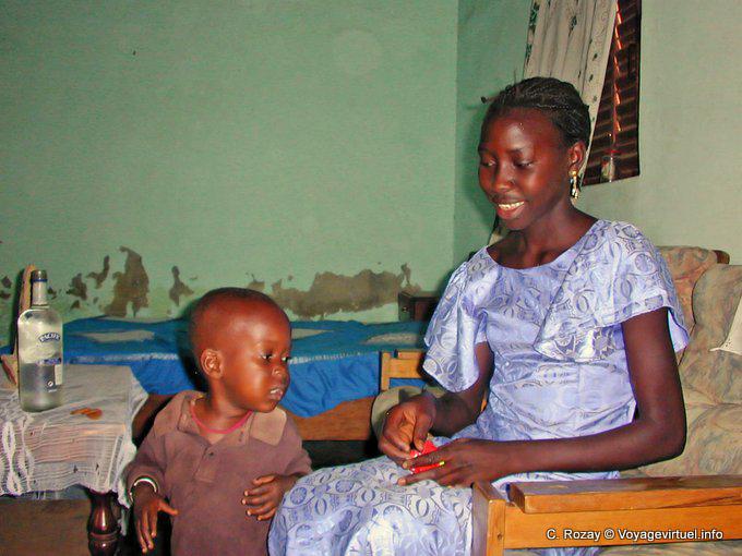 The boy and Meriem - Senegal