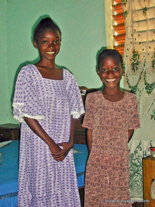 Smiles of young friends - Senegal