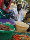 Market Foundiougne, Senegal.